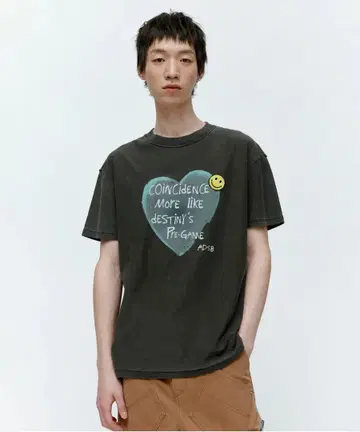 ANDERSSON BELL Heart Message 티셔츠
