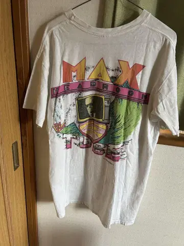 80s' Max Headroom vintage t셔츠 스다 마사키