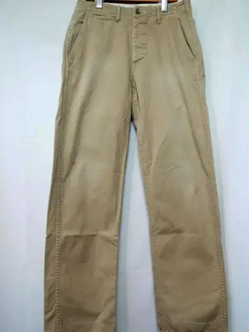 orslow 오어슬로우 TROUSERS 트라우저 메탈 버튼 치노 팬츠