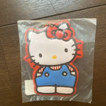 레트로 빈티지 키티 네임택 키링