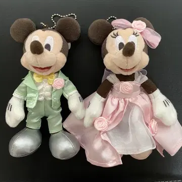 도쿄 디즈니 리조트 미키 미니 웨딩 봉제 인형 배치