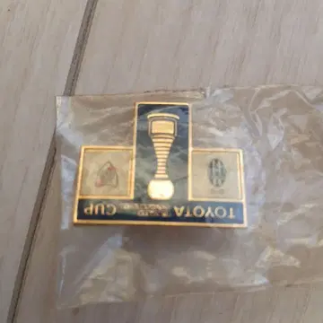 월드 축구 핀 배지 TOYOTACUP 유벤투스 VS 리 플레이트