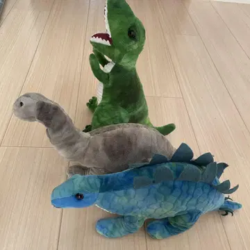 공룡 봉제 인형 3개 세트