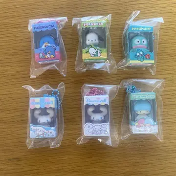 Sanrio 초코 박스 키링 6개 세트