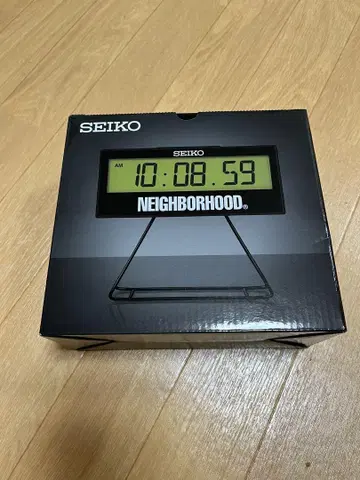 Neighborhood seiko sports timer clock