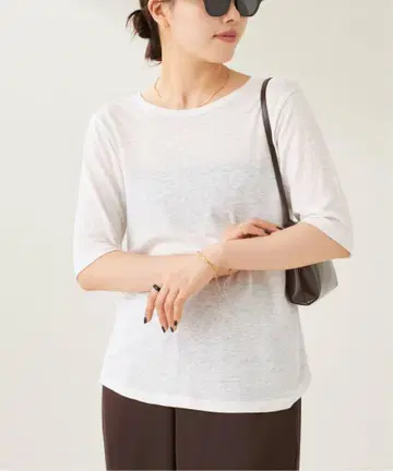 Plage Back hem point 셔츠