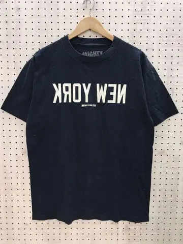 브루클린 발 MIGHTY HETHY 역자 New York 반팔 T셔츠