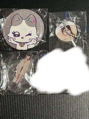 ME:I KEIKO 시미즈 케이코 캡슐 토이 미니 아크릴 부채