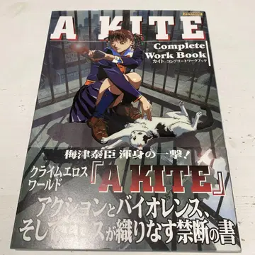 [레어 도서] 우메즈 야스오미 A KITE 카이토 컴플리트 워크북