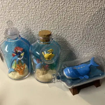 포켓몬스터 리멘트 AQUABOTTLE 아쿠아 보틀 3종 세트
