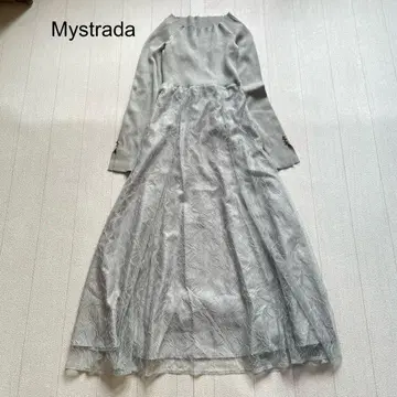 Mystrada 라메 레이스 도킹 원피스 34