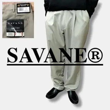 택 포함 미사용품 SAVANE 2턱 팬츠 슬랙스 SL1-715