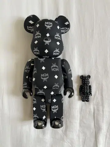 BE@RBRICK MCM BLACK