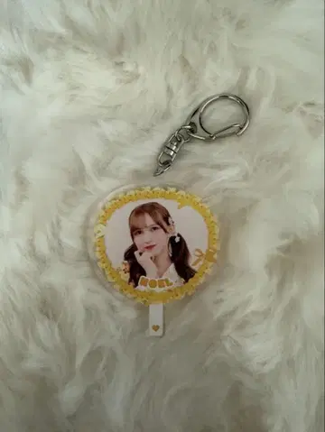 FRUITS ZIPPER 부채형 키링 하야세 노엘 NOEL