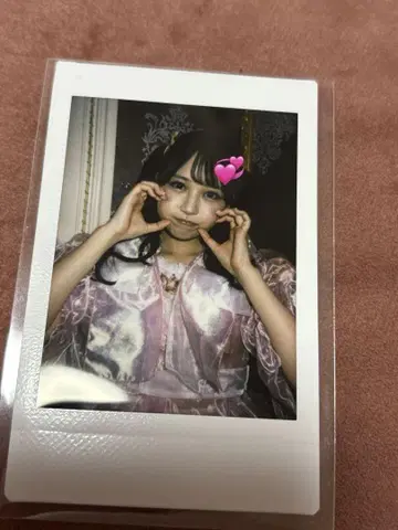 FRUITS ZIPPER 마츠모토 카렌 폴라로이드 란체키 오간자 의상