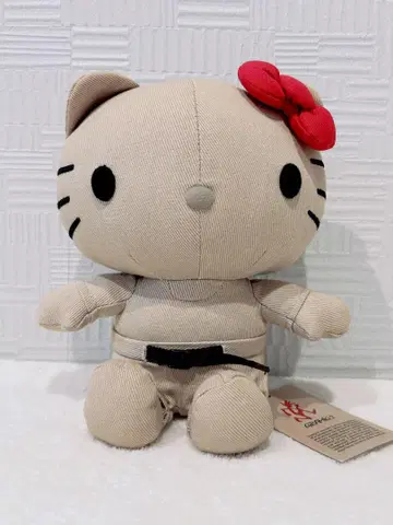 헬로키티 GRAMICCI 봉제 인형 베이지