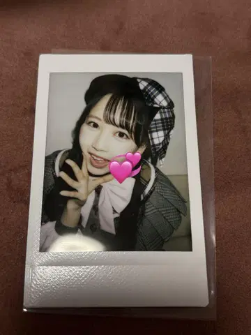 FRUITS ZIPPER 마츠모토 카렌 폴라로이드 탐정 의상 란체키