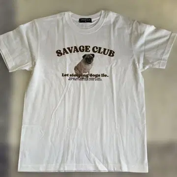 Savage club 후쿠짱 셔츠