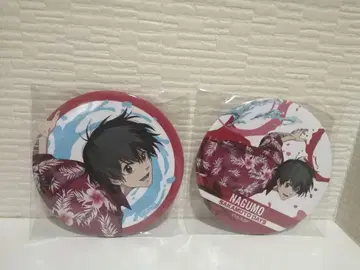 사카모토 데이즈 세가 럭키 쿠지 F상 캔뱃지 나구모 2종