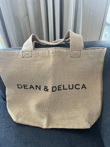 미사용 새상품 DEAN&DELUCA 주트 토트 대
