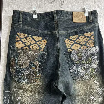 남성용 청바지 빅 사이즈
