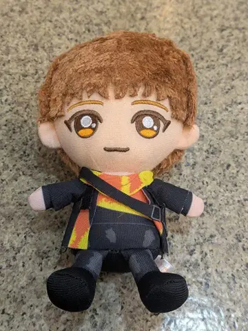폭상전대 분붐저 분오렌지 후리기 겐반 봉제 인형
