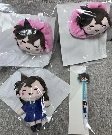 명탐정 코난 세가 럭키 쿠지 온라인 유미란(모리 란) 세트