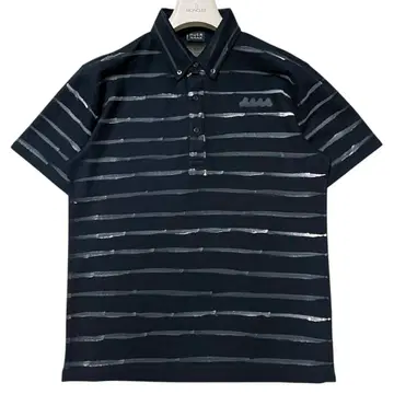 미사용급/L 사이즈 muta MARINE ACANTHUS 피케 셔츠 골프