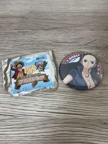 원피스 도데카 캔뱃지 로빈 오다이바 꿈 대륙