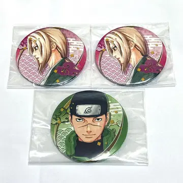 NARUTO 가부키 캔뱃지 츠나데 이루카