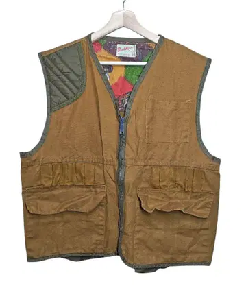 70s Brush Master 헌팅 베스트 빈티지