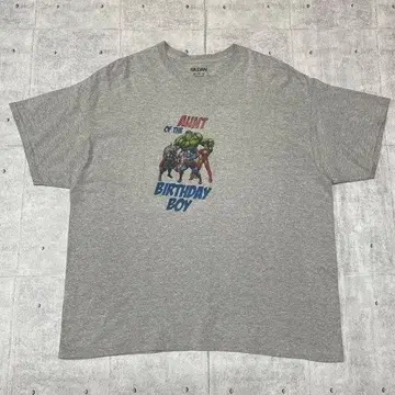 새상품급 00s GILDAN 마블 슈퍼히어로 T셔츠 길단