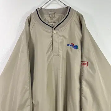 USA 구제 의류 00s dunbrooke 스냅 버튼 나일론 풀오버