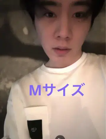 CDL TOKYO 시어 버터 포켓 티 M 화이트