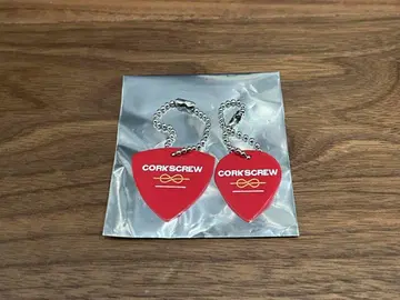 쿠로유메 럭키 드로우 피크 키링 레드 빨간색 가챠