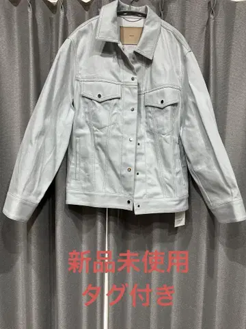 택 포함 미사용 새상품 ebure 데님 자켓