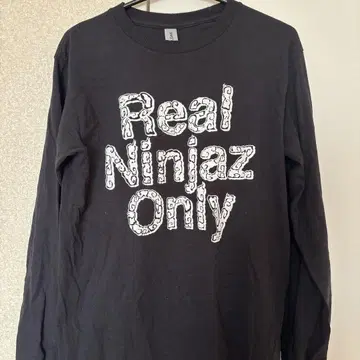 Real Ninjaz Only 롱슬리브 티셔츠