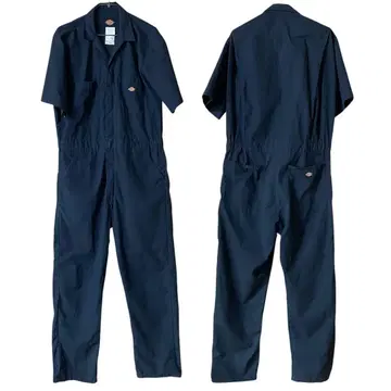 [ 새상품급 ] 반팔 Dickies 디키즈 L 사이즈 작업복 네이비
