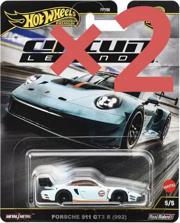 핫휠 서킷 레전즈 포르쉐 911 GT3 R 2대