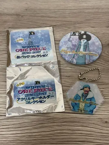 ONEPIECE winter2016-2017 캔뱃지 컬렉션