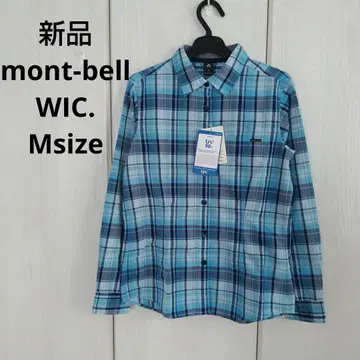 새상품 mont-bell WIC. 롱 슬리브 셔츠 M 사이즈