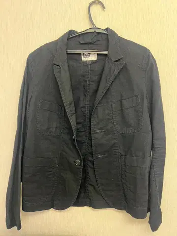 ENGINEERED GARMENTS 블랙 자켓 얇은 소재