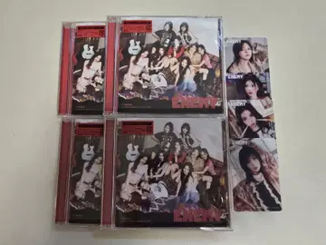 미사용 미재생 TWICE ENEMY 일반ver 앨범 4개