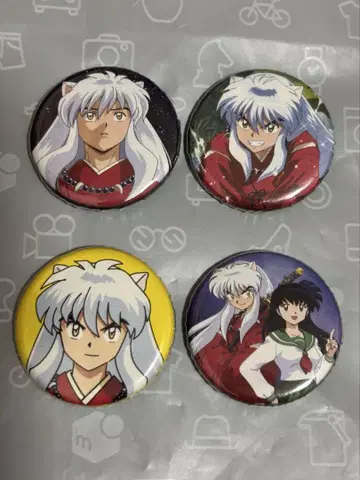 이누야샤 다카하시 루미코 미국 한정판 미니 캔뱃지 이누야샤 카고메
