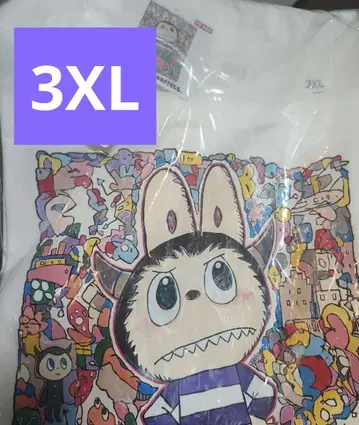 유니클로 팝마트 콜라보 더 몬스터즈 러브브 T셔츠 3XL