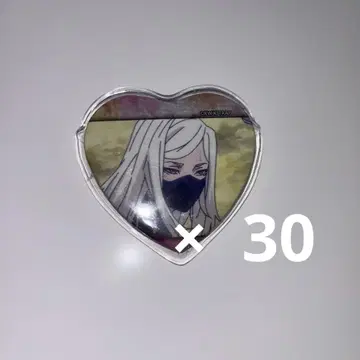 산즈 하루치요 하트 캔뱃지