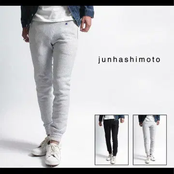 챔피온 junhashimoto 스웨트 팬츠 그레이 속기모
