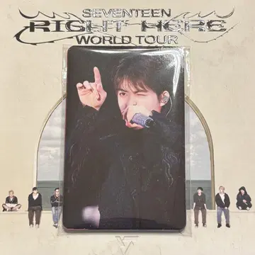 SEVENTEEN RIGHT HERE Blu-ray 혜택 트레이딩 카드
