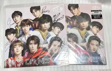 SF9 NOW OR NEVER 초회 B CD LP판 에스에프나인
