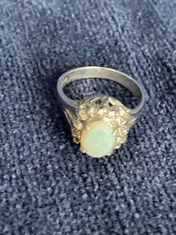 새상품급 오팔 반지 클래식 타입